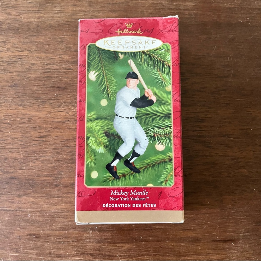 Hallmark Keepsake Mickey Mantle ornament
